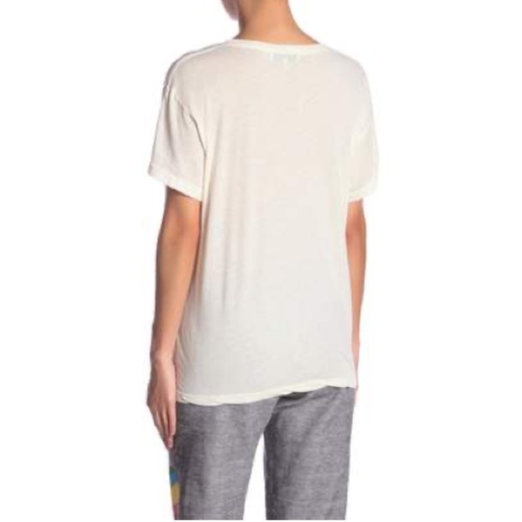 Wildfox Girl Almighty White Tee with Pink Heart - Picture 6 of 6